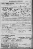 Marriage license of Clifford Earl LUPTON (1910-1979) and wife, Caryl Margaret LANGE.