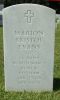 Headstone of Marion Bristol EVANS (1911-1991).