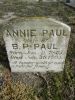 Headstone of Annie HILL (1873-1903).