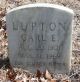 Headstone of Carl E LUPTON (1901-1969).