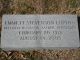 Headstone of Emmett Stevenson LUPTON (1913-2005).