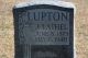 Headstone of Joseph Lathel LUPTON (1873-1940).