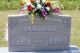 Headstone of James Lloyd LUPTON Jr (1927-2006) and wife, Sara Emma HILL (1928-2006).