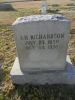 Headstone of John Henry RICHARDSON (1858-1936).