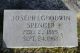 Headstone of Joseph Goodwin SPENCER (1895-1962).